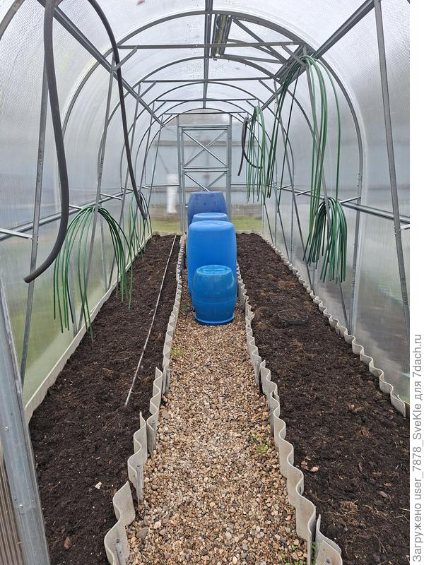 Вот. Всё намыли, приготовили к весне, закрыли и уехали.