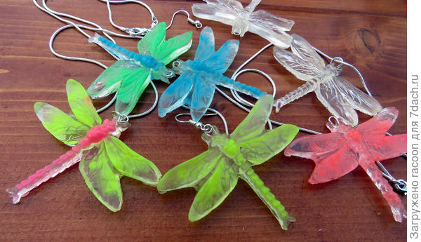 Стрекоза из эпоксидки. Ёлочная игрушка своими руками
