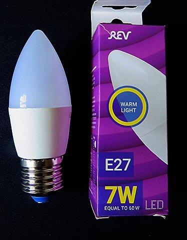 REV LED Е27, 7Вт/60Вт, 560 лм, 30000 ч, 2 г— 89 руб,