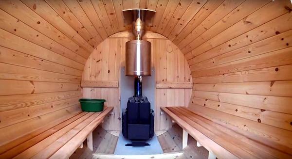 Как установлена печь