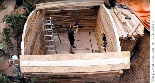 строим жилую пещеру