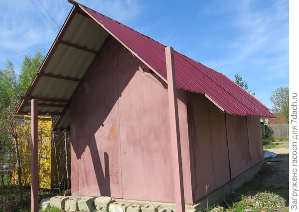 гараж на даче