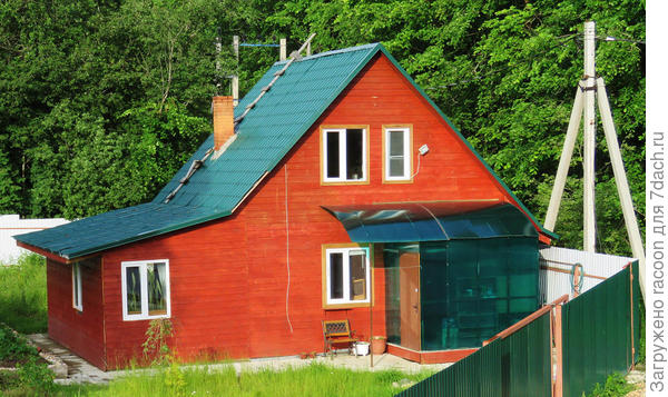 Крыльцо из поликарбоната