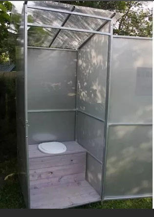 туалет из поликарбоната