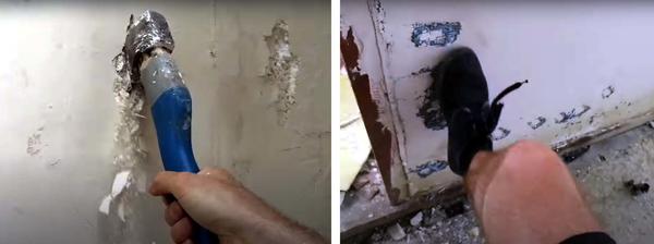 C ноги в панель из пенопласта. Фото с канала: Misha ZAM