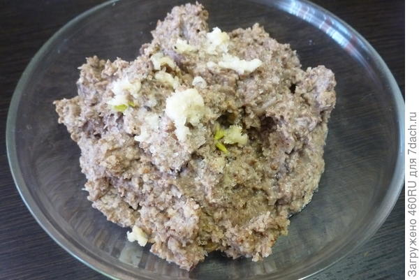 Пхали из шампиньонов, или Грибной паштет с орехами - пошаговый рецепт приготовления с фото () Пхали из шампиньонов, или Грибной паштет с орехами - пошаговый рецепт приготовления с фото