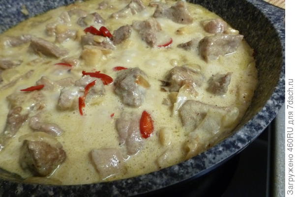 Тушеная свинина с яблоками и карри. Пошаговый рецепт с фото () Тушеная свинина с яблоками и карри. Пошаговый рецепт с фото