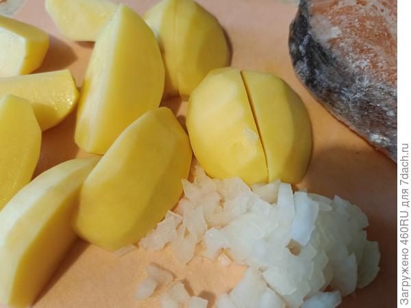 суп с рыбой