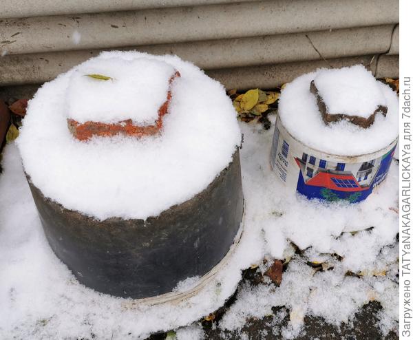 каждому клематису шалаш по размеру