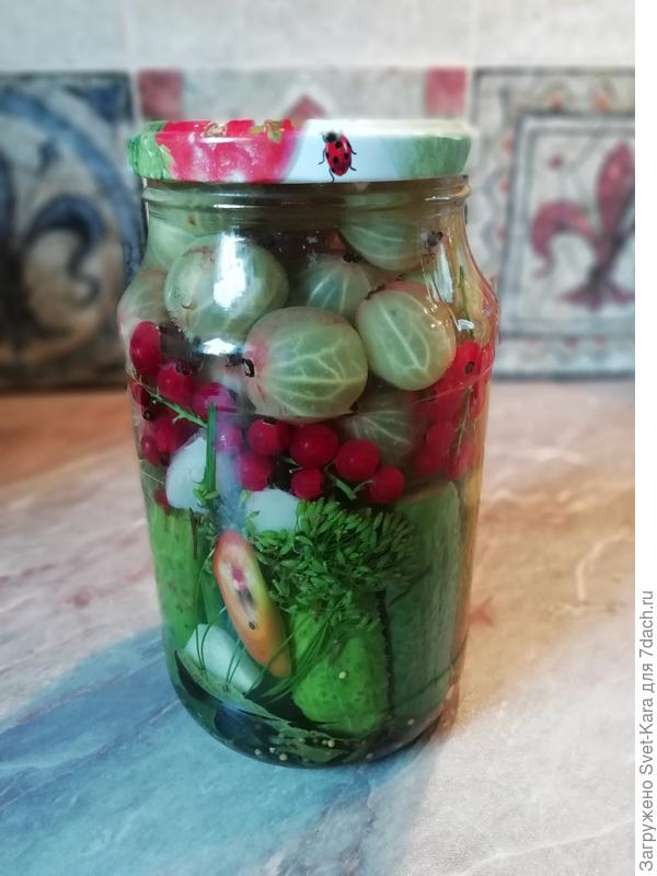 Очень красиво. А вот про вкус - ближе к зиме.