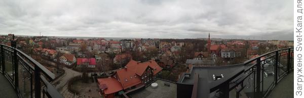 Панорамный вид с башни