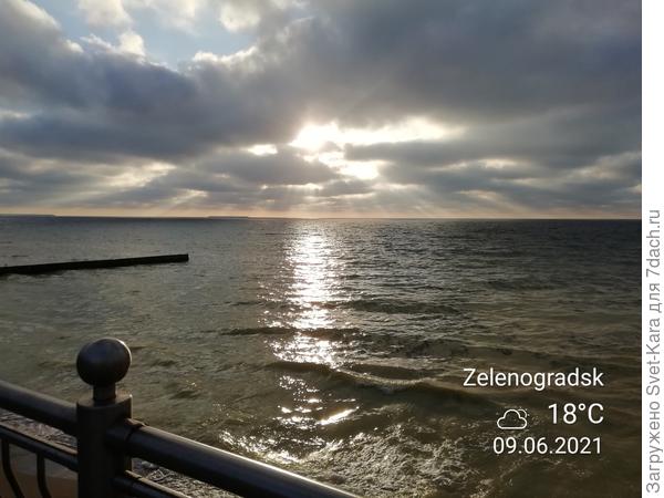 Закат на Балтике