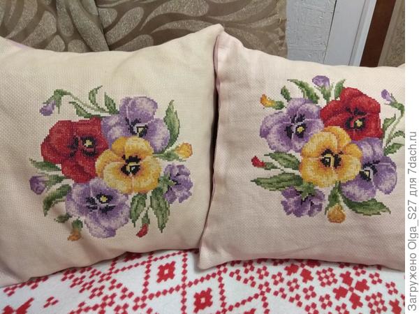 Мои подушечки.