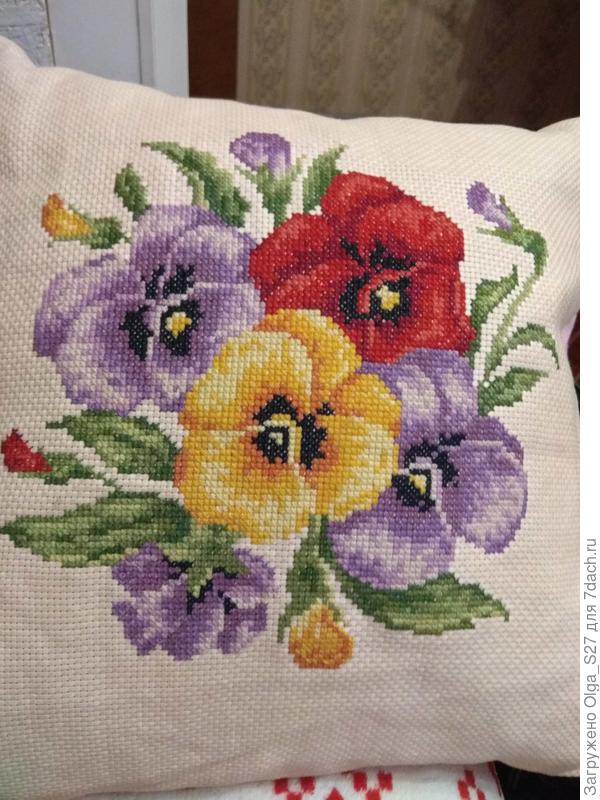 Целое лето трудилась.