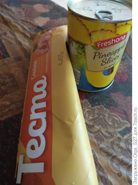 Все, что нужно для приготовления десерта.