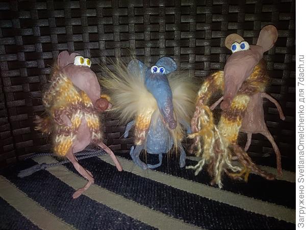 Мышата из ваты