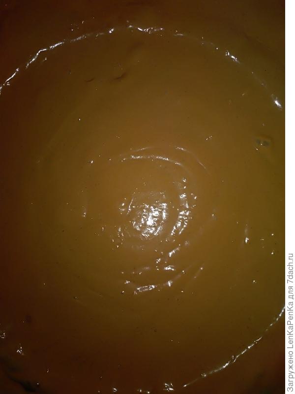 Вторую часть теста подкрасим какао