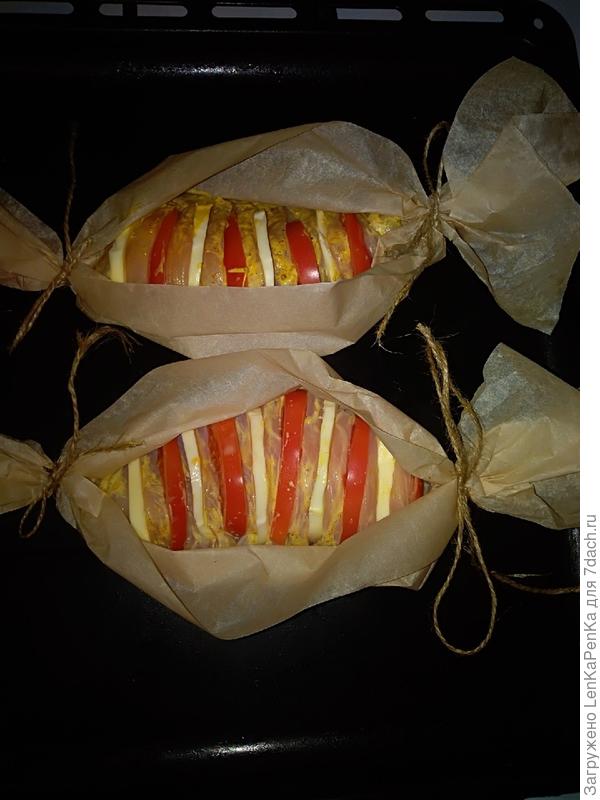 Перед духовкой