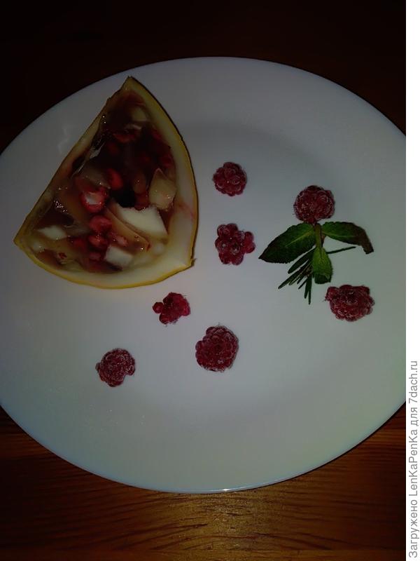 Ягодно-фруктовый десерт - пошаговый рецепт приготовления с фото