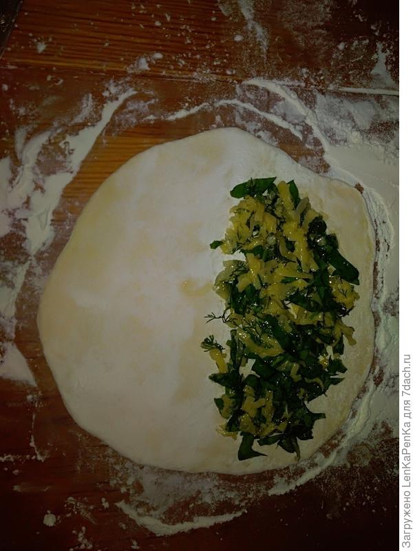 Кутабы с зеленью и сыром - пошаговый рецепт приготовления с фото () Кутабы с зеленью и сыром - пошаговый рецепт приготовления с фото