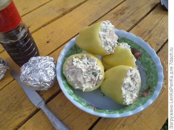 Чушка бюрек по-дачному))