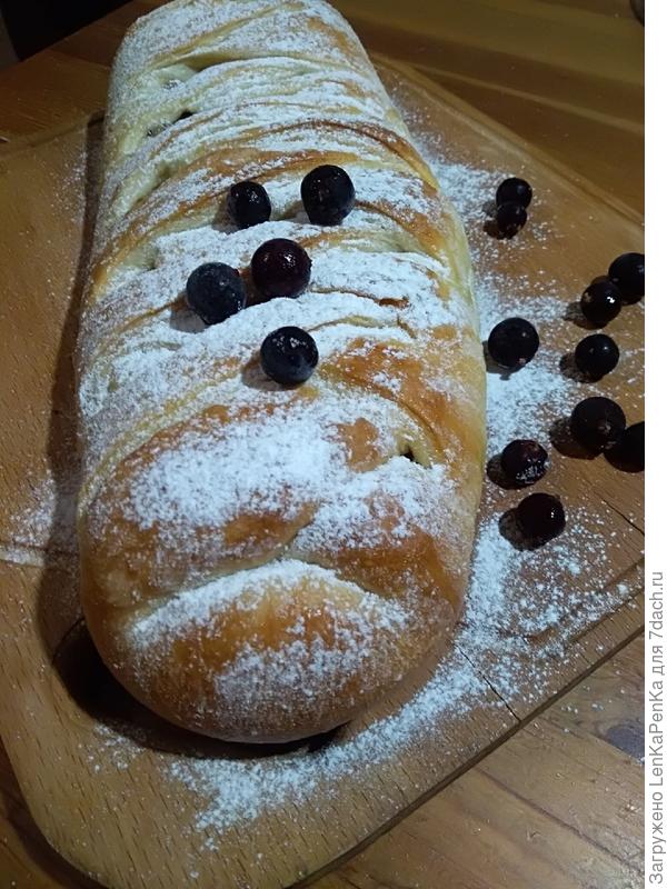 Немножко другая закрутка, и вприкуску с черной смородиной)))