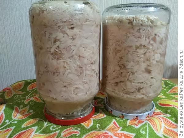 Куриная тушенка