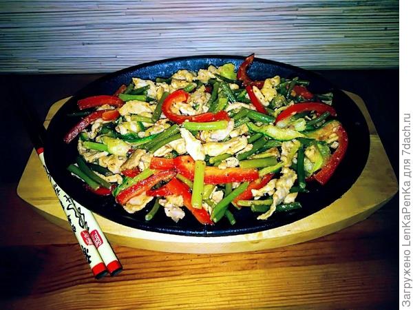 Моя сковородка на подставке