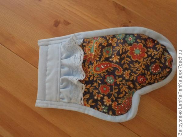 Самодельная рукавичка