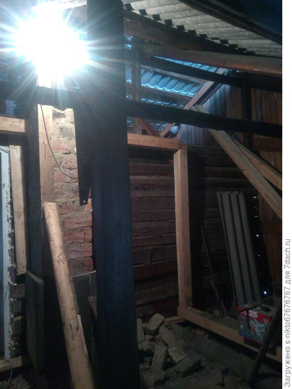 Вот так внутри, крыши