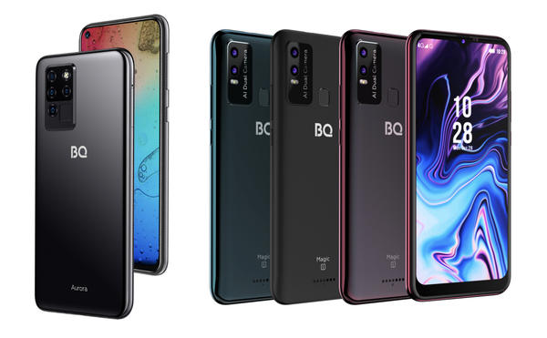 Смартфоны BQ 6430L Aurora и BQ 6630L Magic L