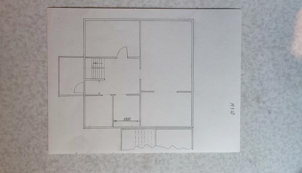 Возможная стыковка двух зданий. Слева - новый дом, справа - старый. Фото автора