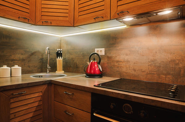 Монтаж светодиодной подсветки кухни выключатель