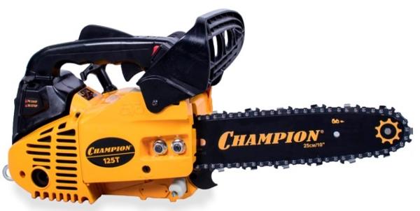 Бензиновая цепная пила Champion 125T. Фото с сайта championtool.ru