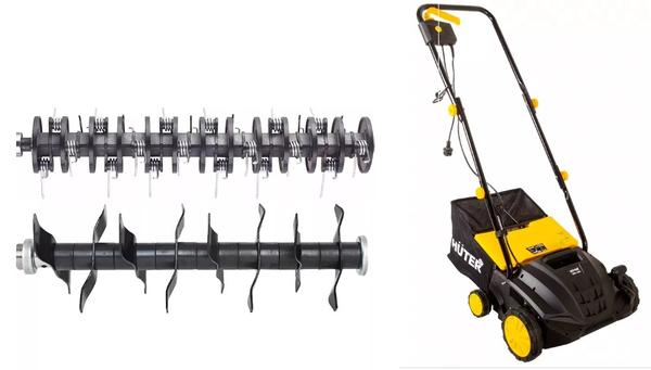 Электрический скарификатор-аэратор Huter ESA-1500. Фото с сайта huter-pro.ru