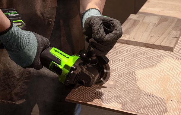 Аккумуляторная угловая шлифовальная машина Greenworks AG590 