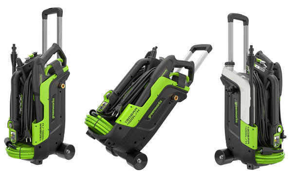 Сетевая колесная мойка Greenworks PW5130