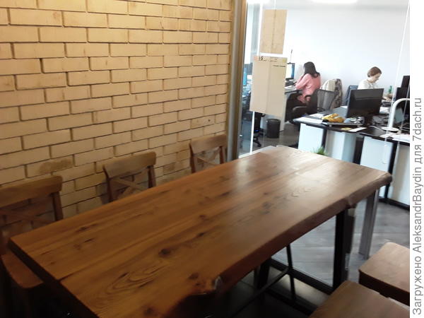 Стол в стиле лофт