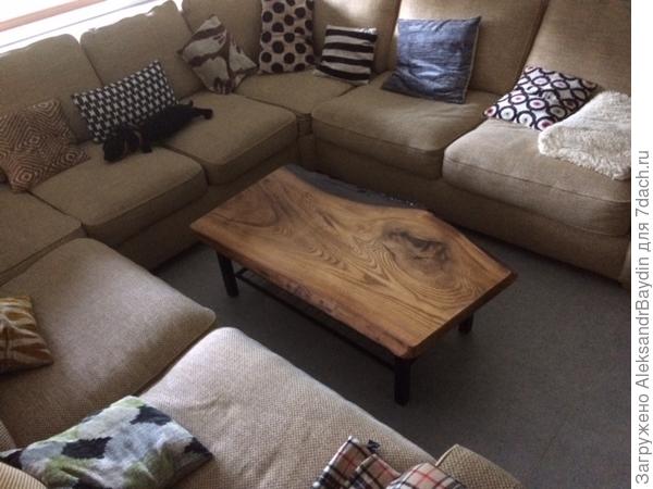 столик из дуба