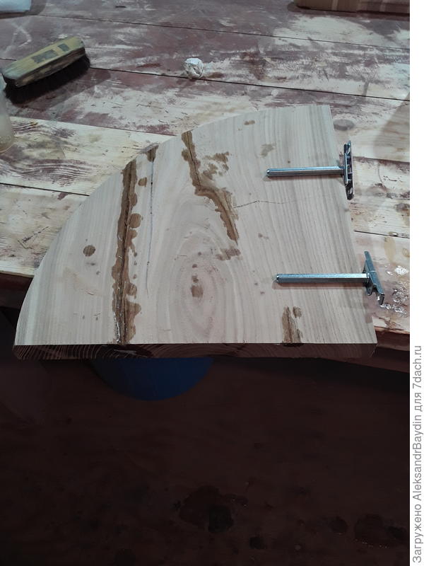 Вот так планирую крепить полку впотай