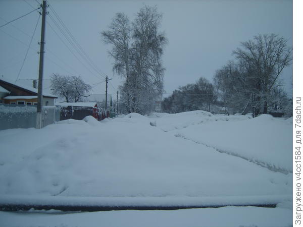 И это еще в середины зимы.