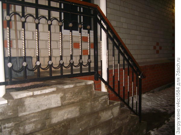 входная лестница, перила