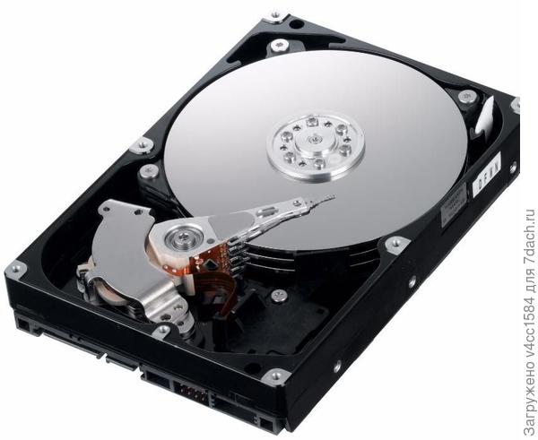 А это уже современный &quot;патефон&quot;, устройство жесткого диска компа. Очень похож на своего пра-дедушку.