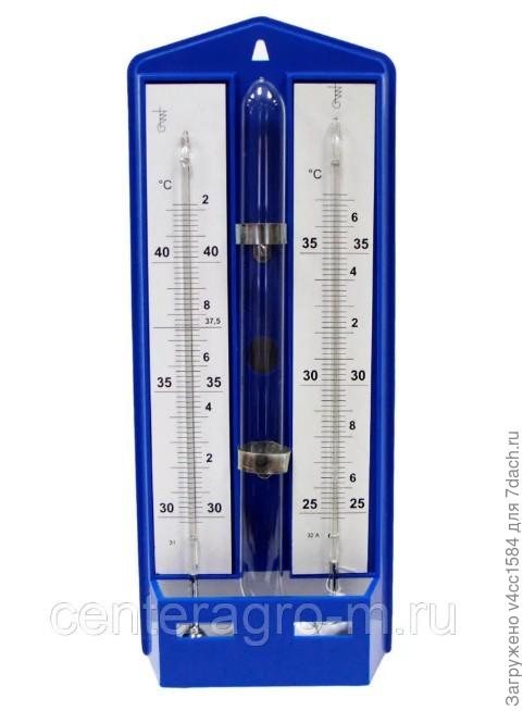 &quot;Сухой и влажный&quot; термометры для определения влажности.
