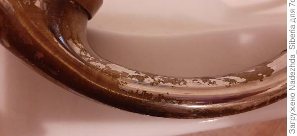 Так облезает китайский душ (итальянский, к сожалению, пришлось заменить - ничего нет вечного, как известно...)