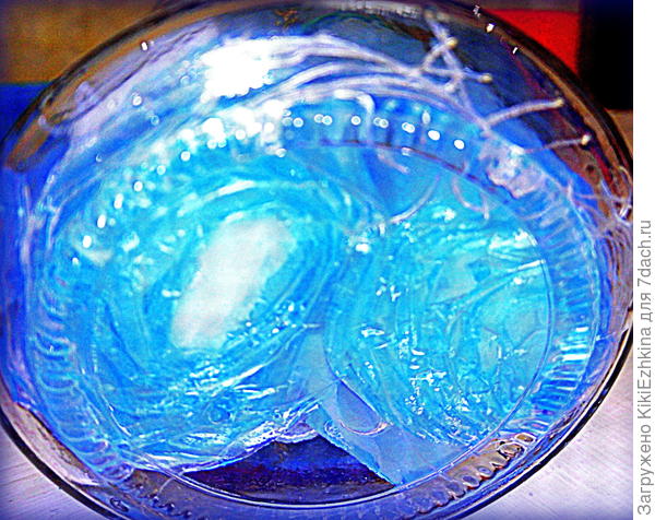 Корешки бархатцев на дне стеклянной баночки!!!