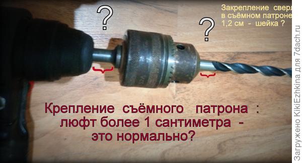 Правильно ли я установила сверло?
