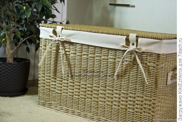 Как видим  тут присутствует  ткань,  но это абсолютно очевидно- для   хранения  чистых вещей...