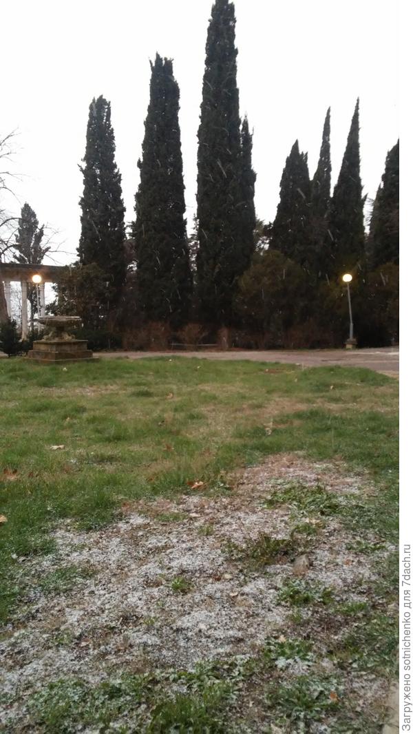 Пока снежок лежит скромненький!