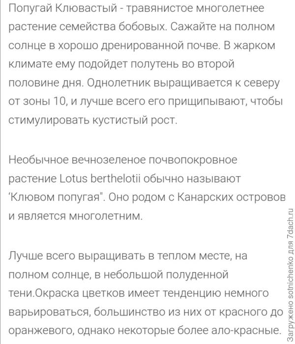 Немного информации из интернета об Лядвенце Бертелота.